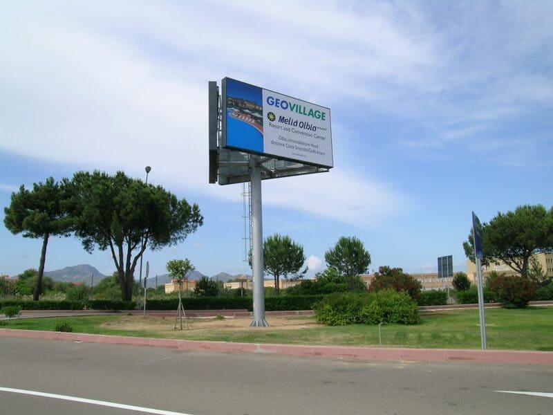 Billboard advertising Geovillage Resort