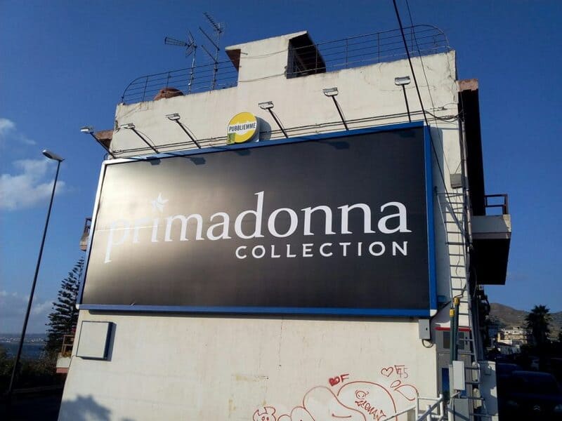 Primadonna Collection billboard advertisement