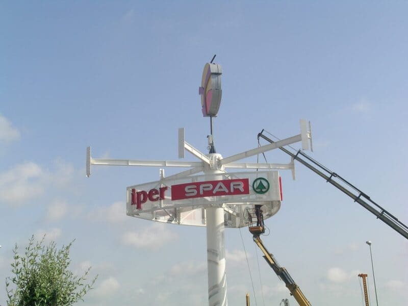 Signage of Iper Spar supermarket